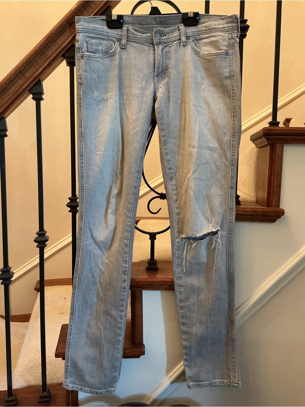 Citizens Of Humanity Gray Avedon Skinny Leg Jeans 30